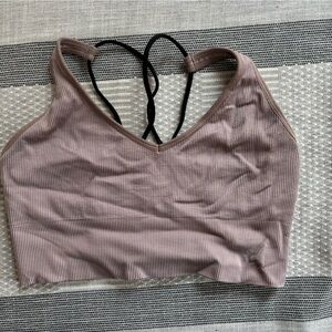 Puma ribbed sports bra